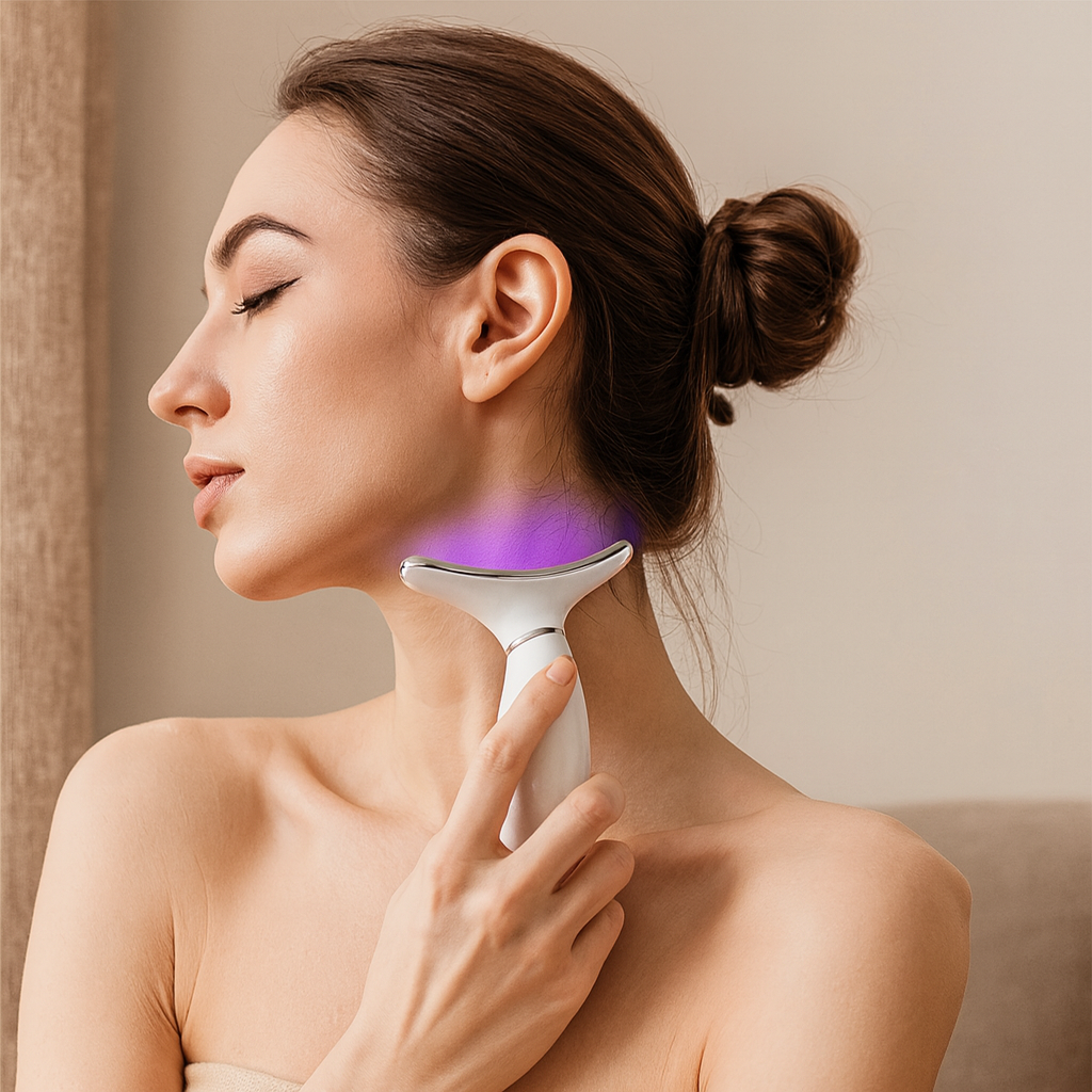 Lumivive | Genopladeligt ansigts- og nakkemassager