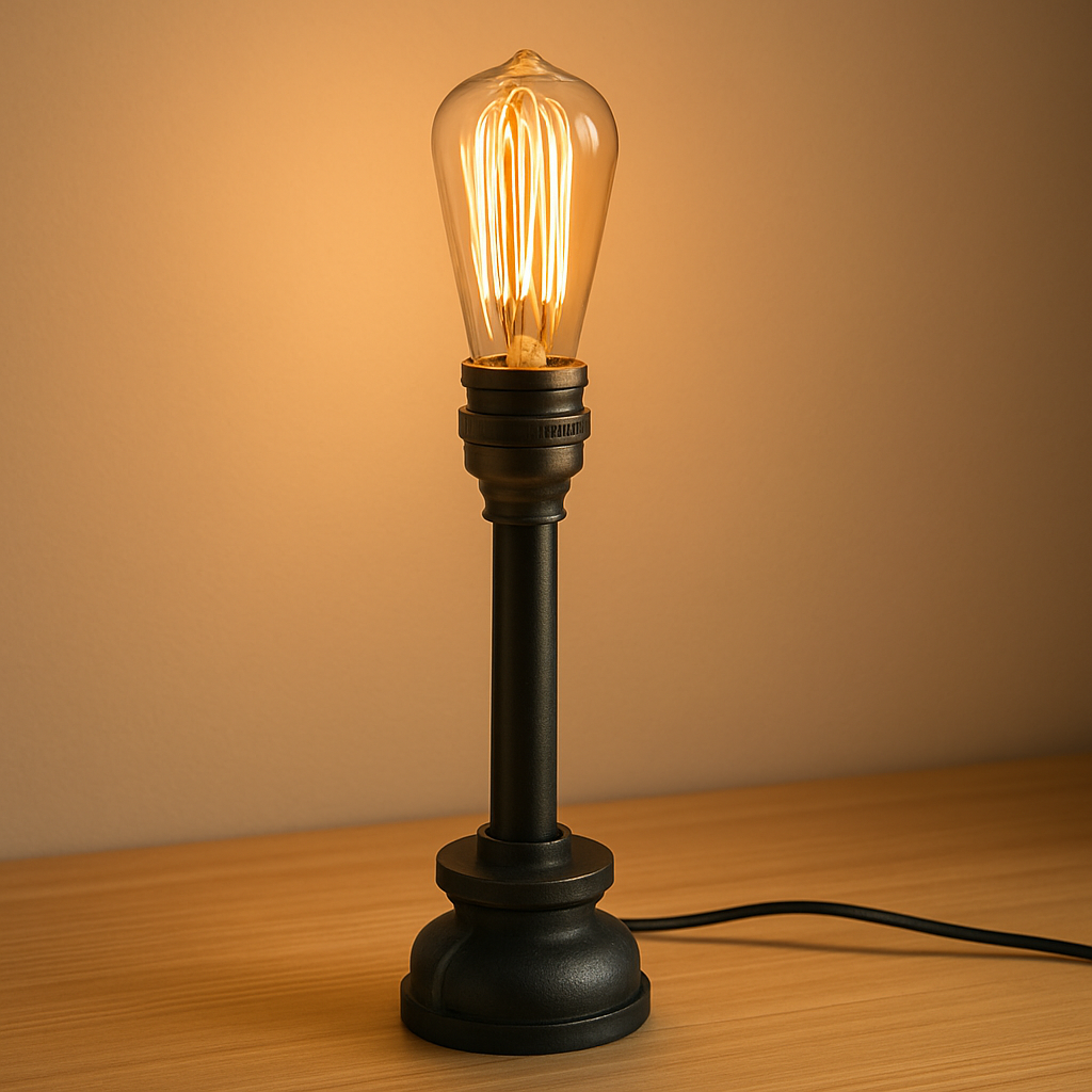 LumoPear - Vintage pære lampe i industriel stil