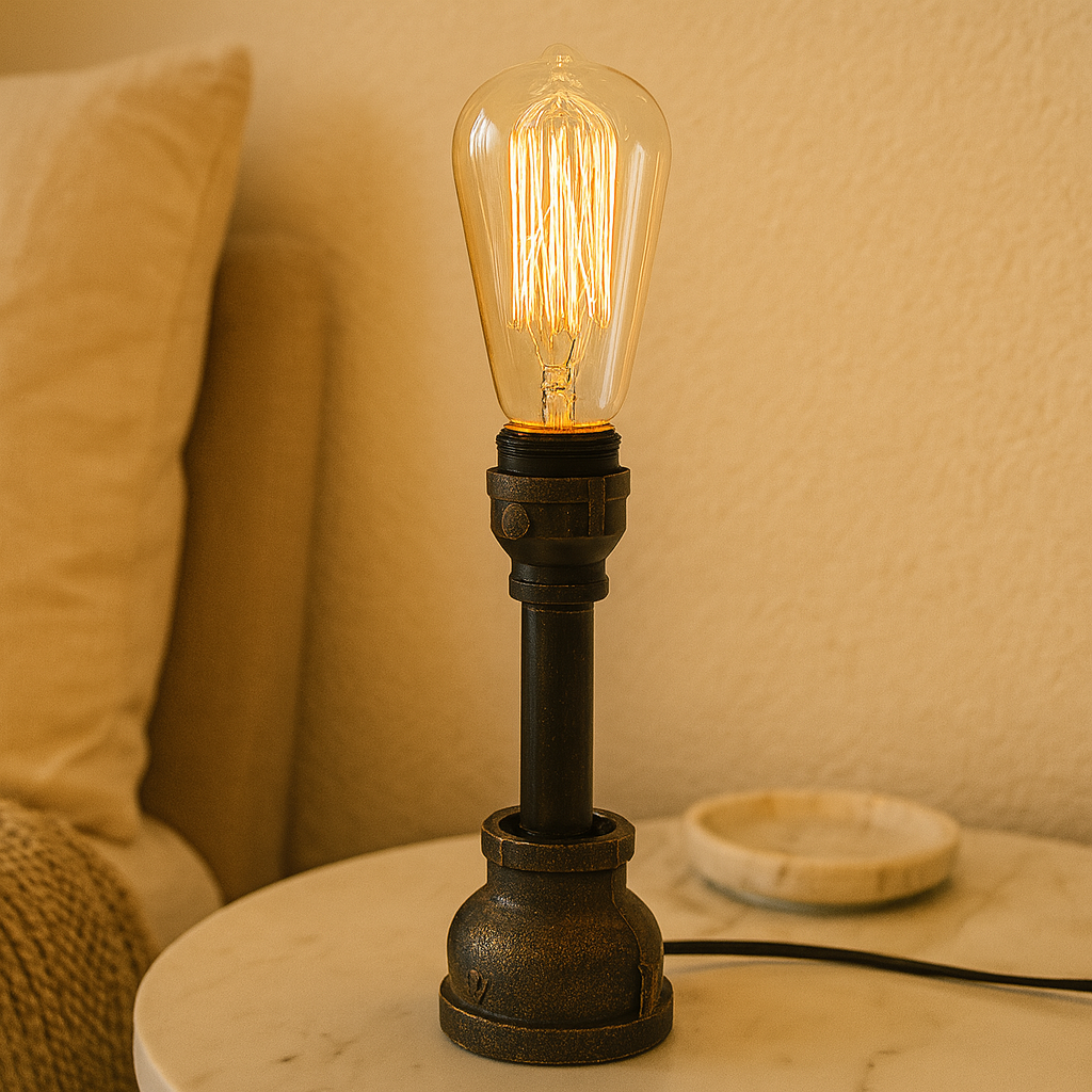 LumoPear - Vintage pære lampe i industriel stil