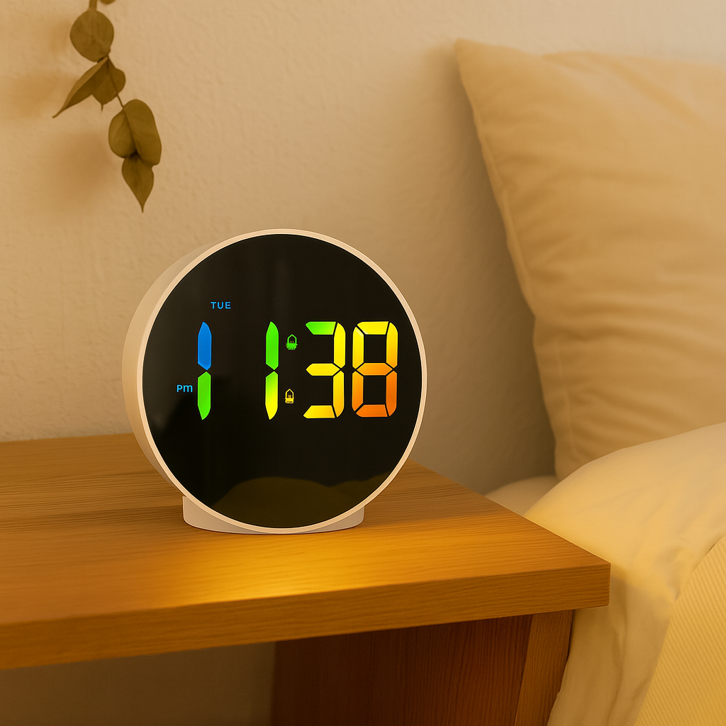 Lumo | Moderne LED digitalt vækkeur