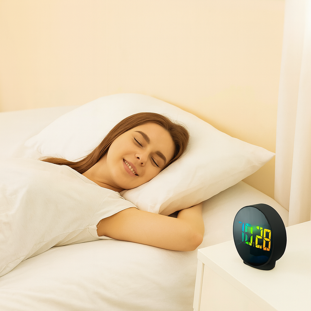 Lumo | Moderne LED digitalt vækkeur