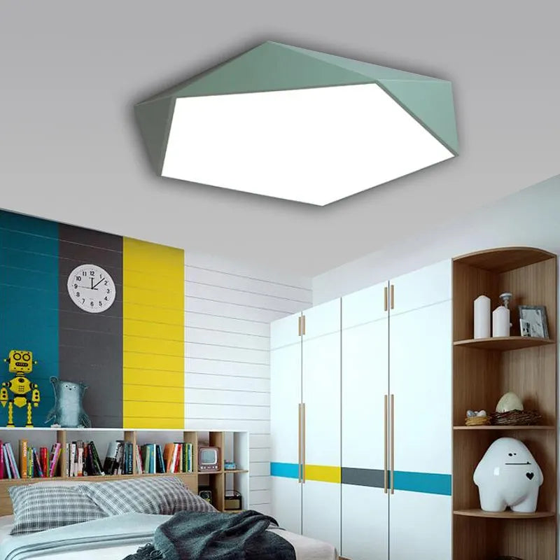 HexaGlow Moderne Loftslampe – Stilfuldt & Unikt Design