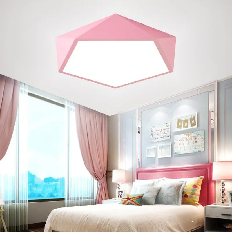 HexaGlow Moderne Loftslampe – Stilfuldt & Unikt Design
