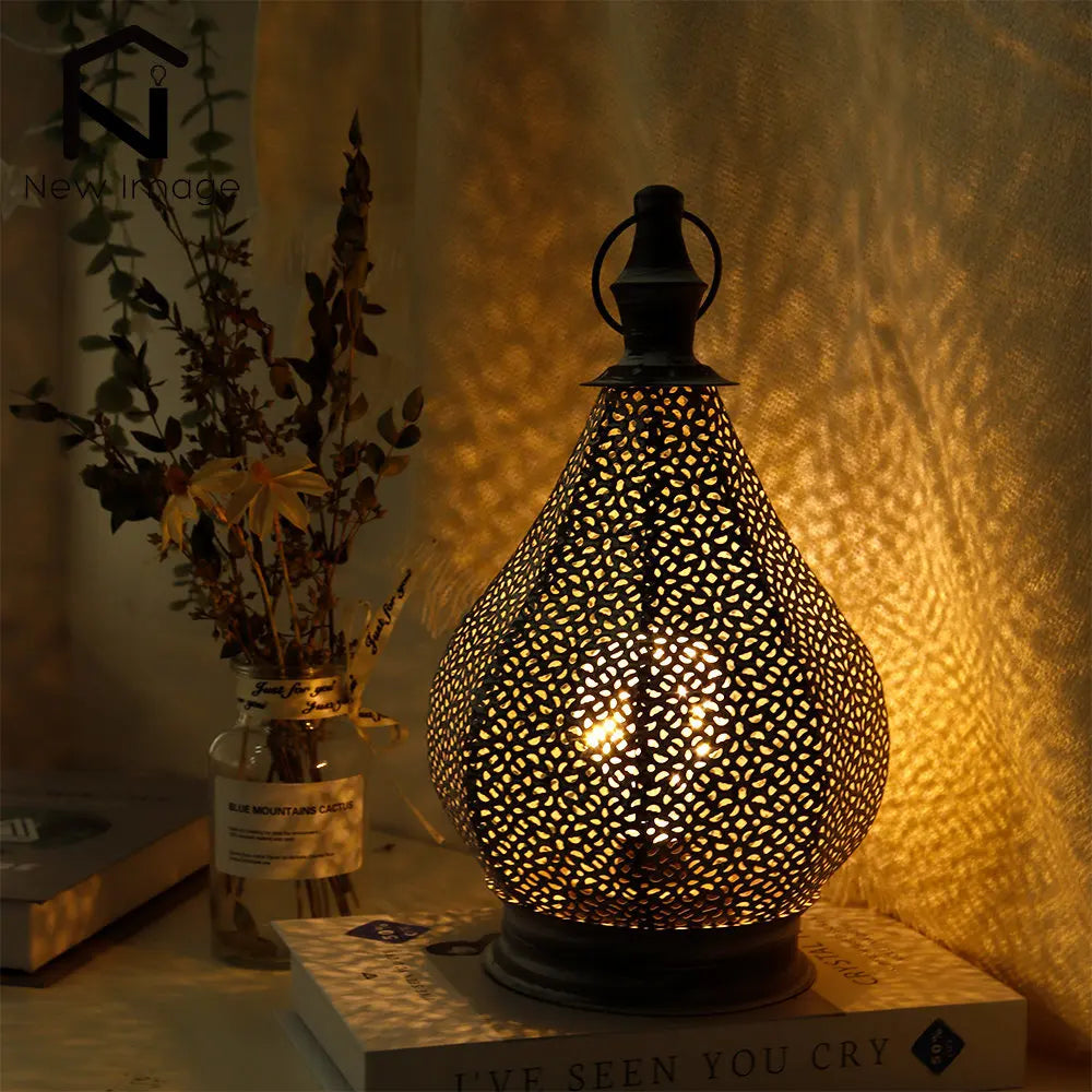 MosaicGlow – Marokkansk-Inspireret Bordlampe