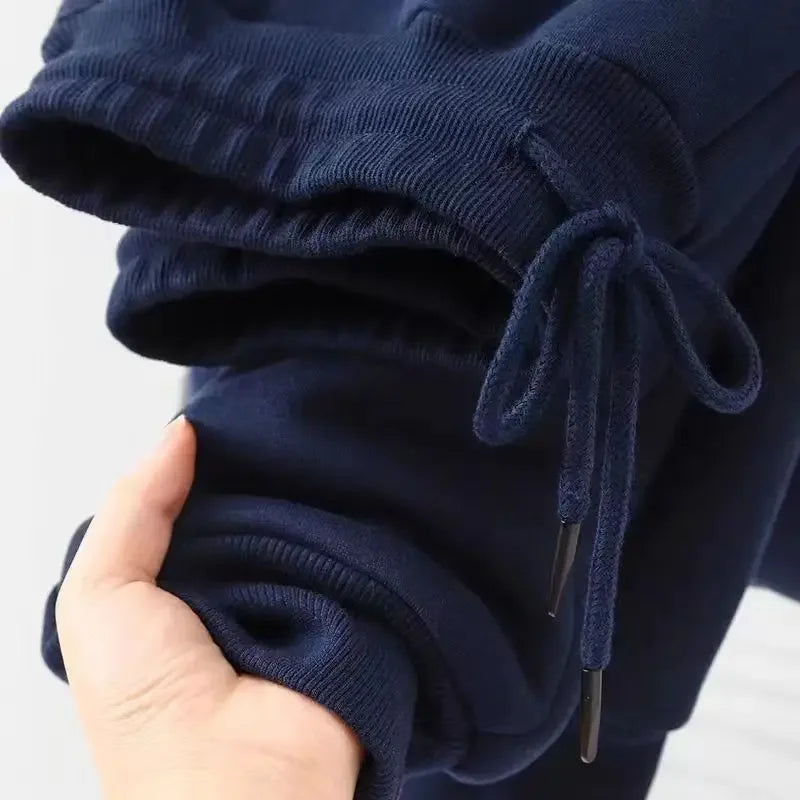 William - Elastiske streetwear joggerbukser