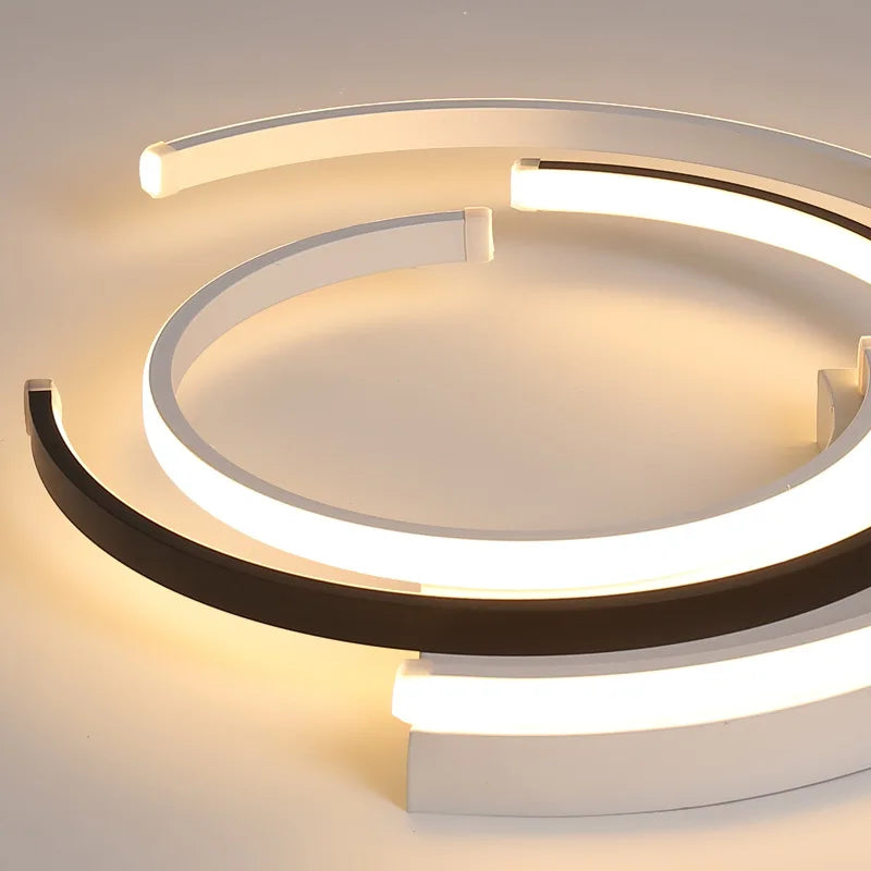 LumiCore Moderne LED Loftslampe – Stilfuld og Energibesparende Belysning