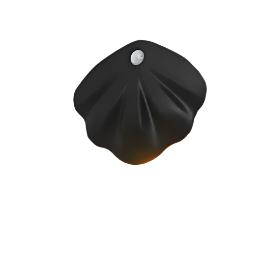 Lunaria – Elegant Væghængt LED Natlampe i Muslingeform