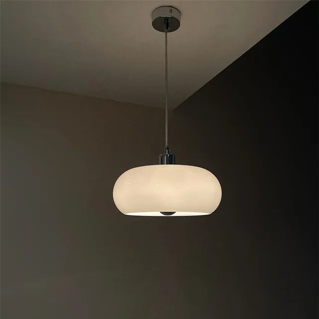 LumiOval - Elegant ovalt glas pendellampe