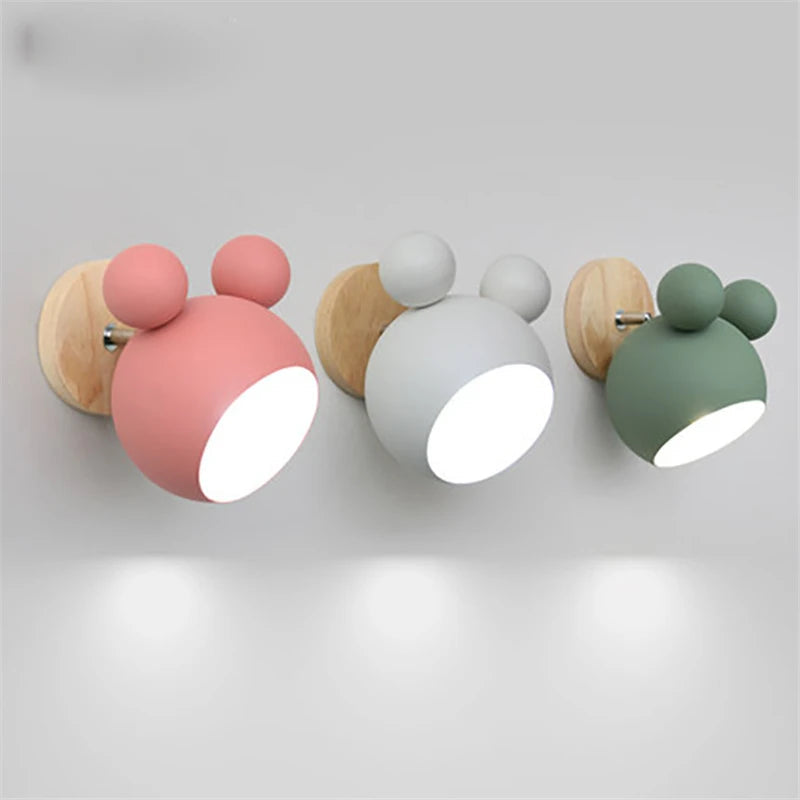 PlayfulGlow - Mickey belysning væglamper