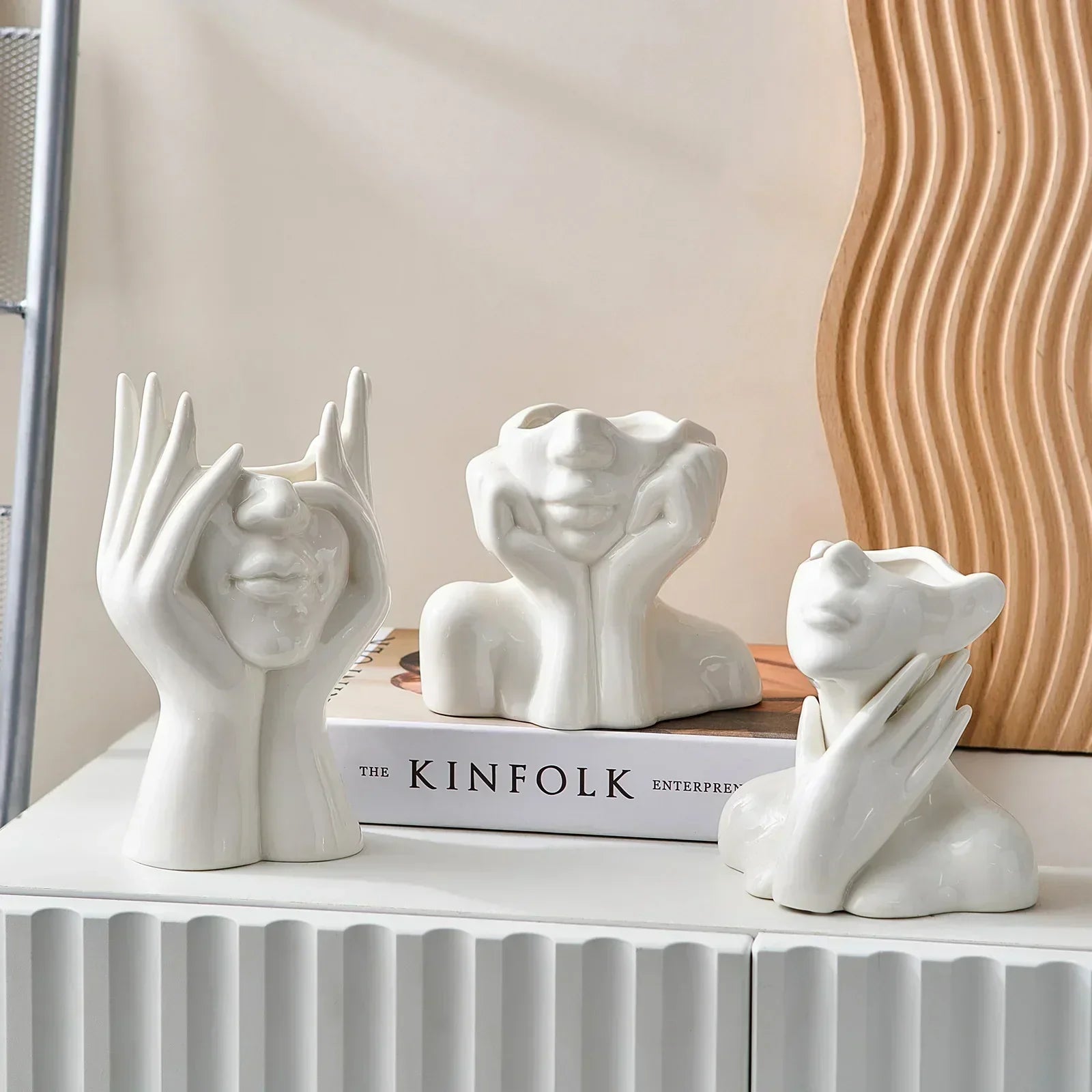 ClayLuxe Keramikvaser – Minimalistisk Design til Et Stilfuldt Hjem