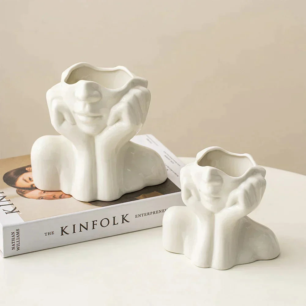 ClayLuxe Keramikvaser – Minimalistisk Design til Et Stilfuldt Hjem