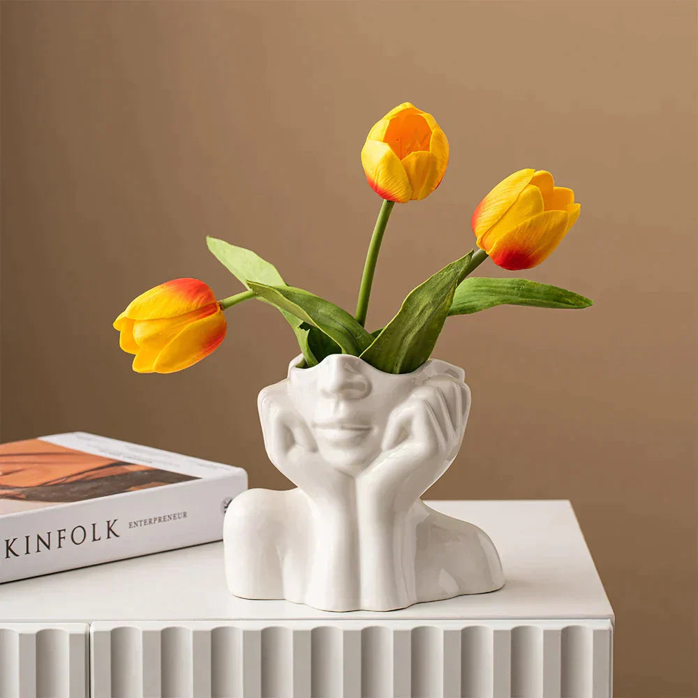 ClayLuxe Keramikvaser – Minimalistisk Design til Et Stilfuldt Hjem