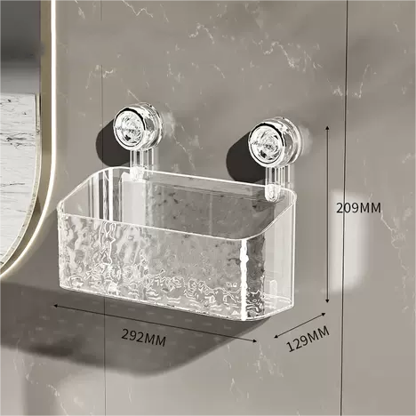 WallGrip Elegant vægbeslag til badeværelset med hængende opbevaring