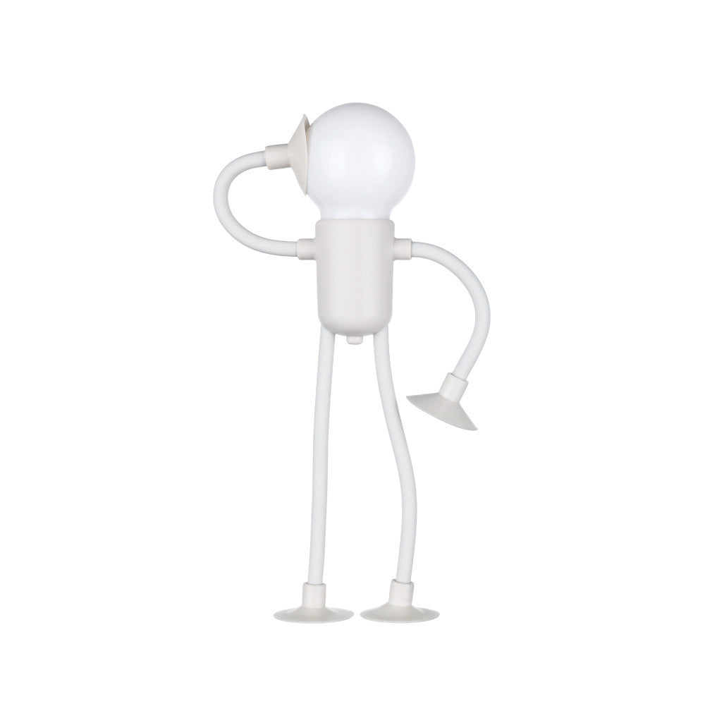LumiFlex justerbar skrivebordslampe med sugekop-fod