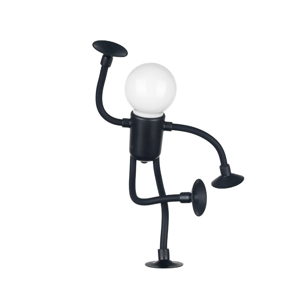 LumiFlex justerbar skrivebordslampe med sugekop-fod