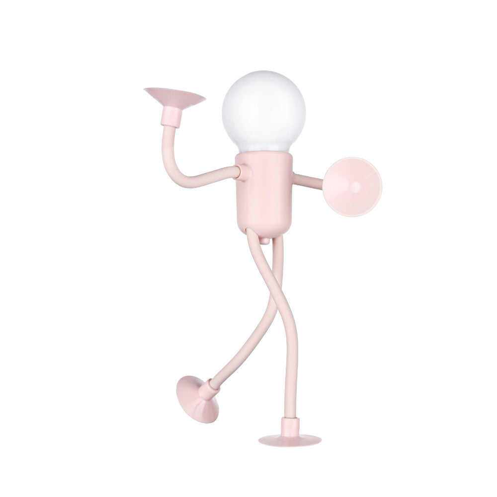 LumiFlex justerbar skrivebordslampe med sugekop-fod