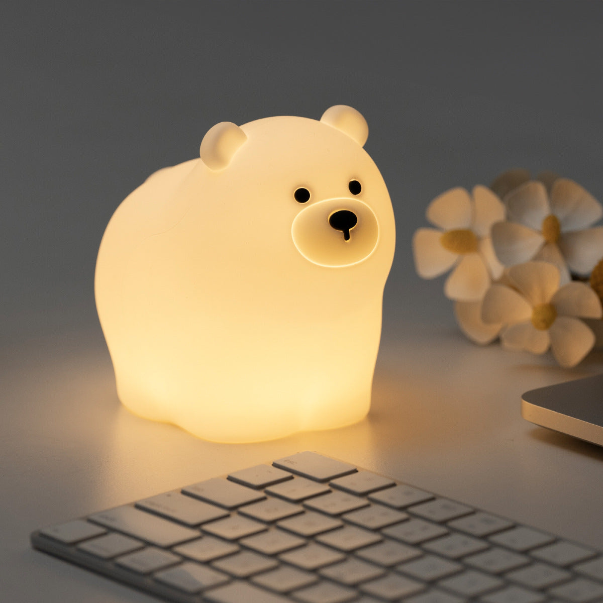 CuddleBear LED Natlys – Blød Glød & Hygge til Børn