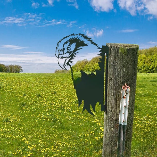 WildPost - Metal dyresilhuet Fence Toppers