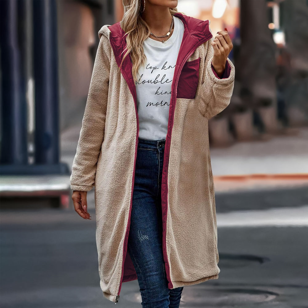 Olivia Warm – Lang Vinterjakke til Damer med Isolering