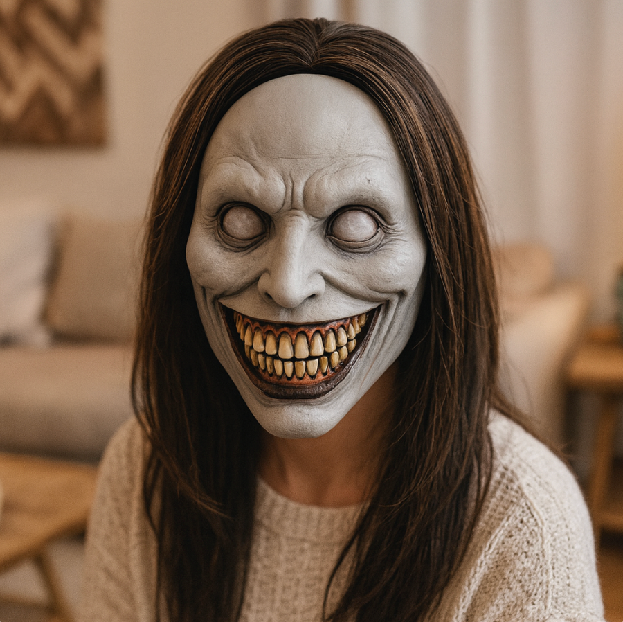 PhantomGlow | LED-Øjen-Halloweenmaske