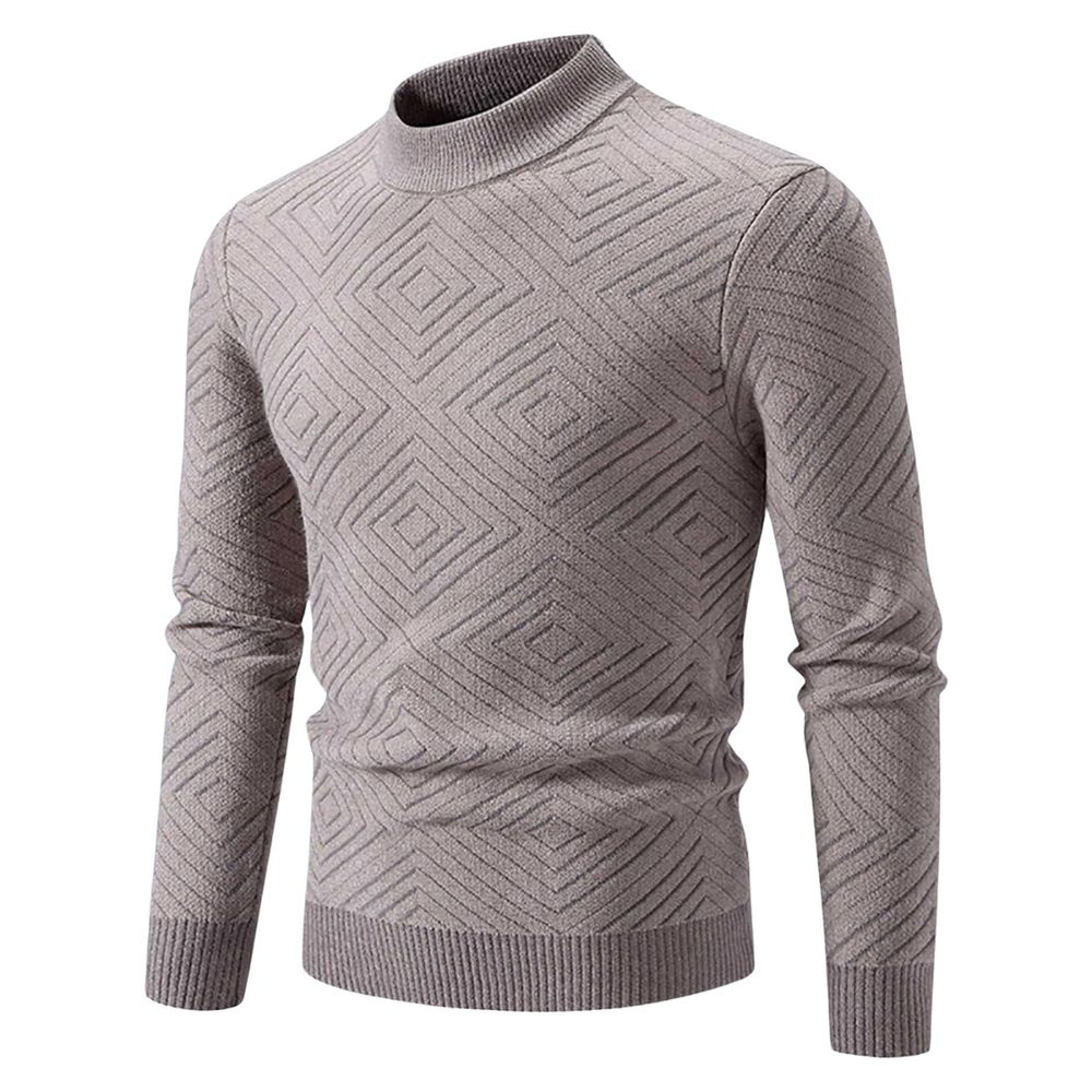 Patrick Slim-Fit sweater med rund hals