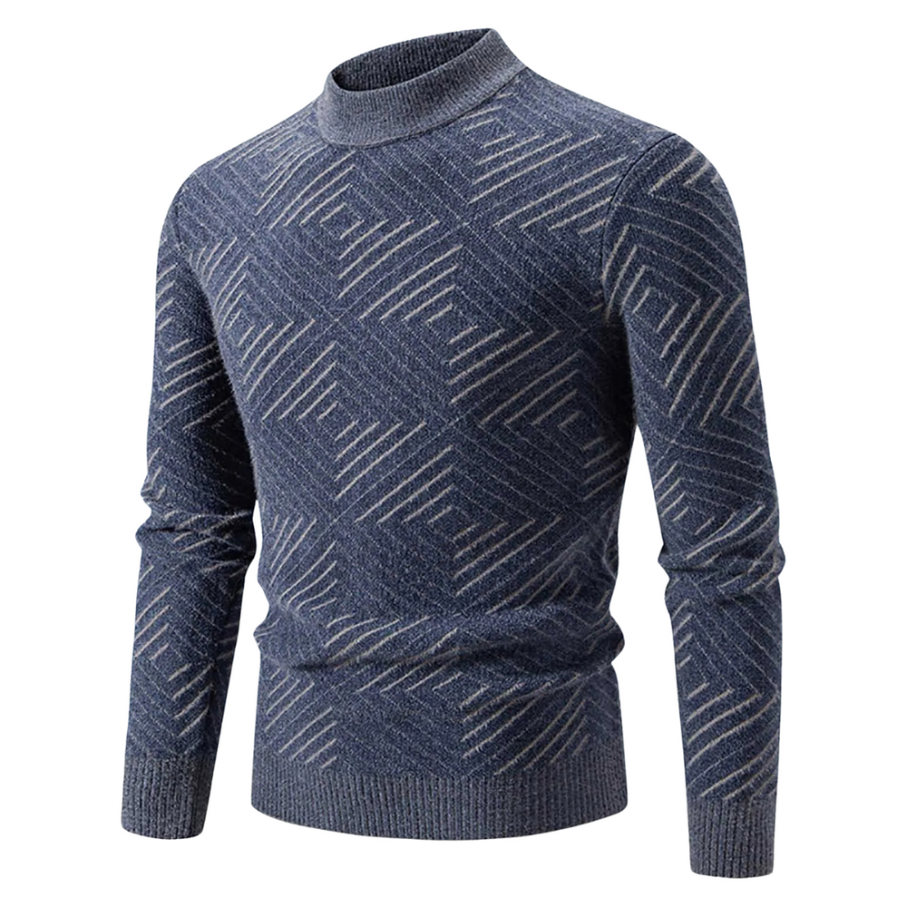 Patrick Slim-Fit sweater med rund hals