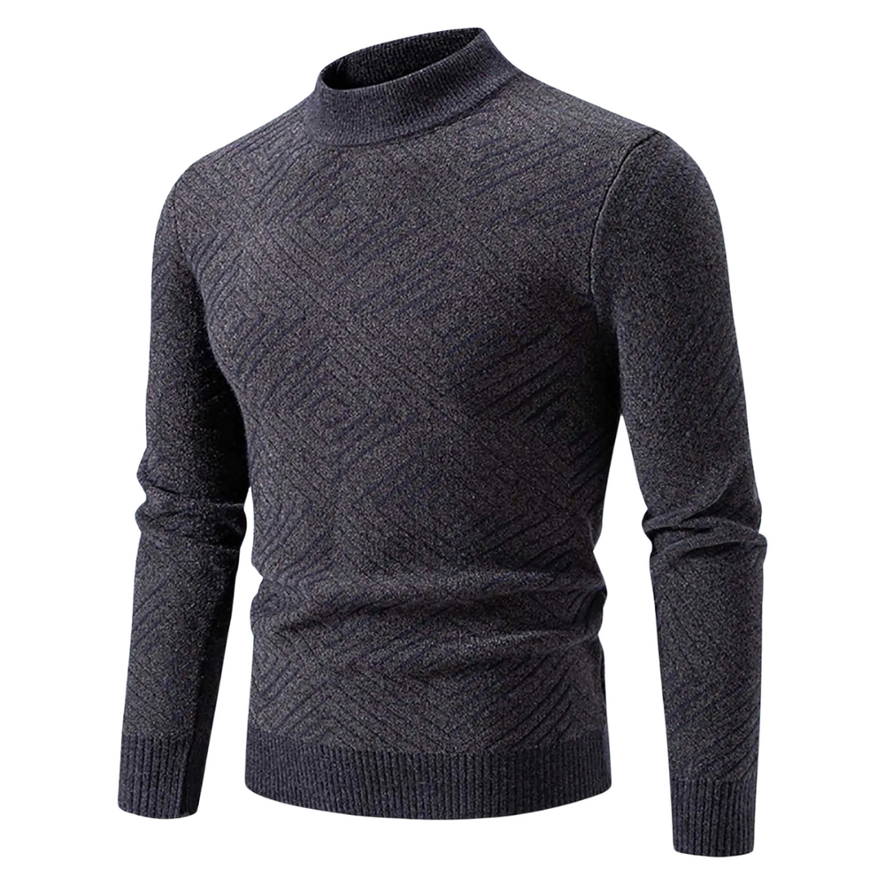 Patrick Slim-Fit sweater med rund hals