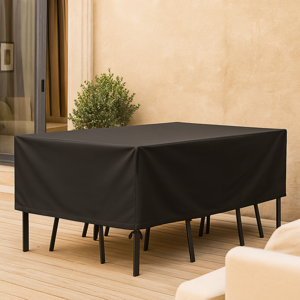 RainGuard Pro – Kraftigt Vejrbestandigt Overtræk Til Havemøbler