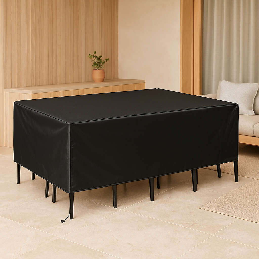 RainGuard Pro – Kraftigt Vejrbestandigt Overtræk Til Havemøbler