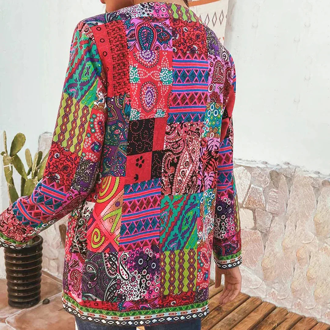 Alma – Klassisk Cardigan med Rund Halsudskæring og Åben Front