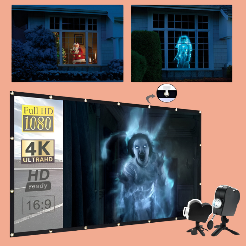 PhantomGlow - Halloween-hologramprojektor