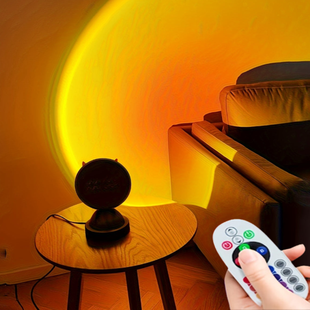 LumiSpectra – Farveskiftende fjernbetjening projektionslampe