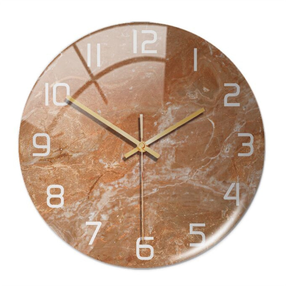 LuxClock - Rundt luksus-vægur