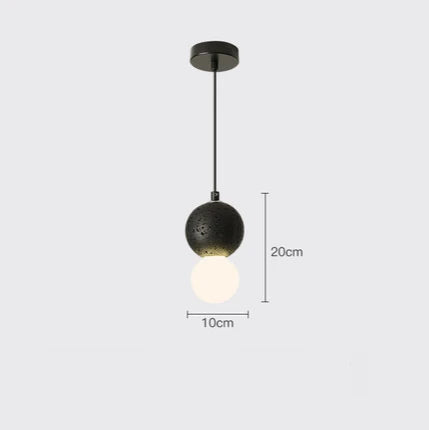 LumiOrb – Minimalistisk pendel med glasskærm