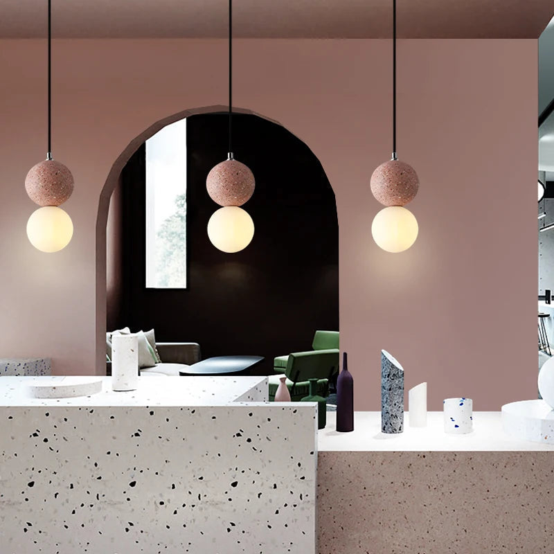 LumiOrb – Minimalistisk pendel med glasskærm