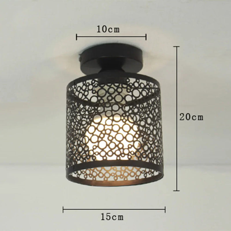 Moderne sfære flush Mount Loftslampe