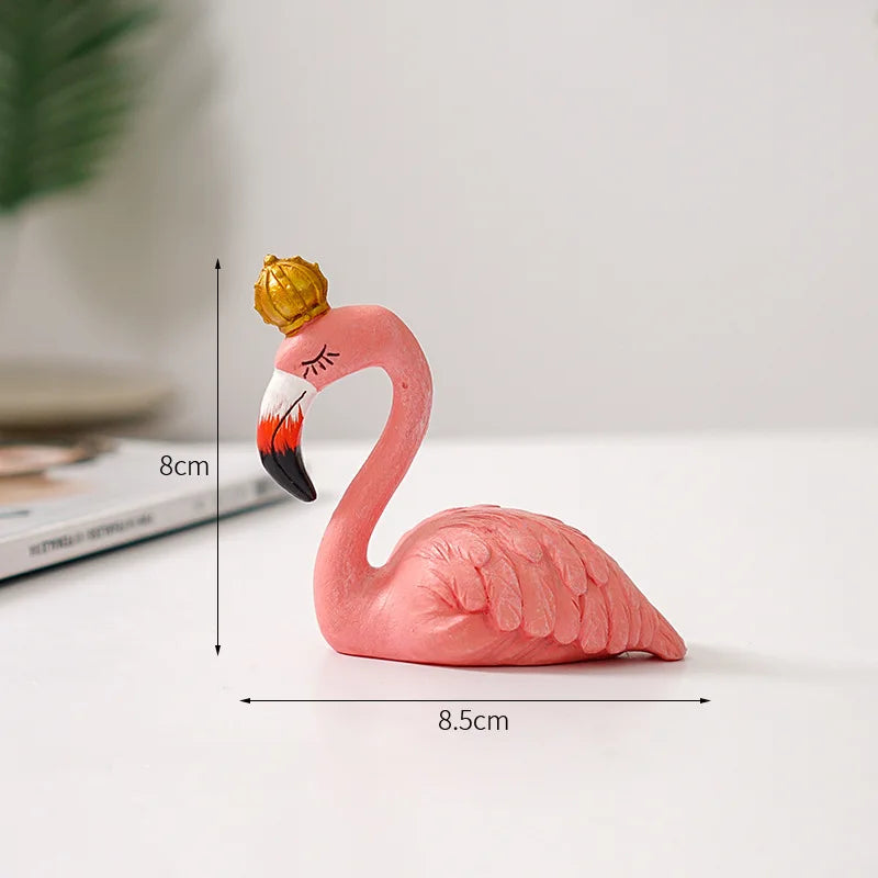 Flamora Dekorativ Flamingofigur – Elegance og Unik Karakter til Dit Hjem