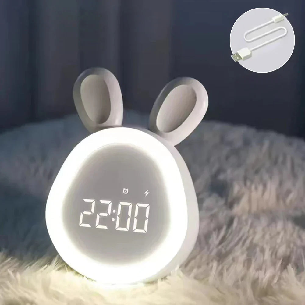 SweetDreams - LED opladeligt Bunny Clock