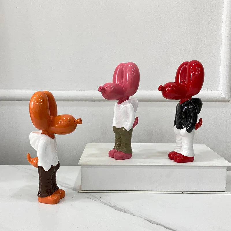 Pup Moderne ballon-hundeskulptur