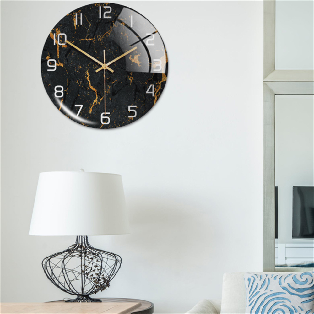 LuxClock - Rundt luksus-vægur