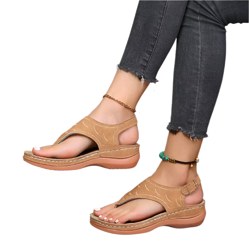 Clara - Ergonomiske sandaler til kvinder med støttende fodseng