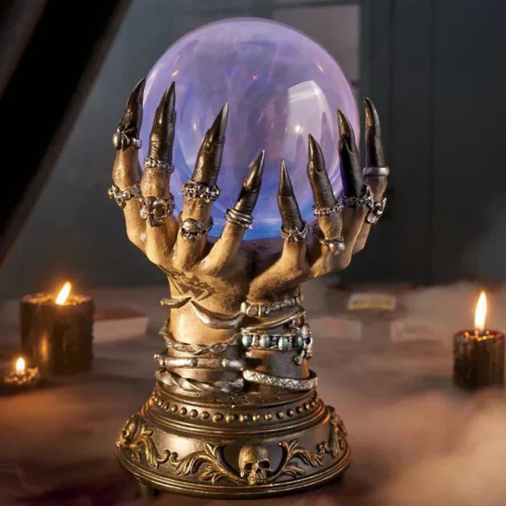 DarkEnergy - Mystic Sphere Lampe med gotisk hånd