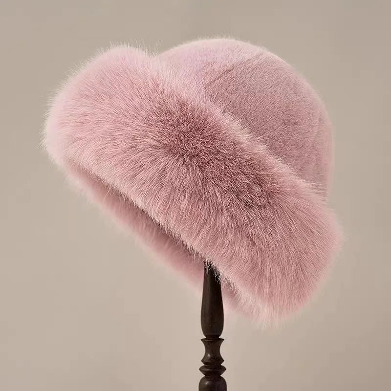 Sophie Luxe imiteret pelshat – varmt, elegant vintertilbehør til sofistikeret stil