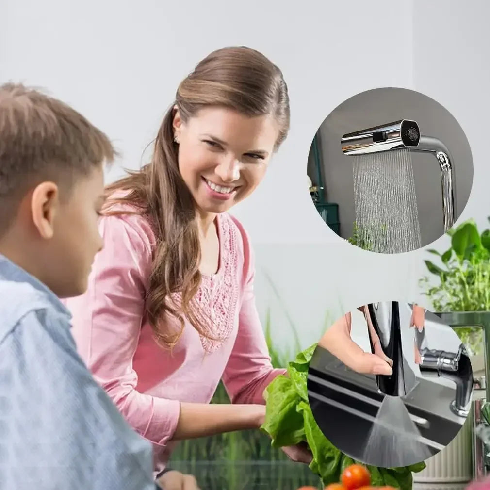 PureStream - Moderne 2-i-1 vandhanefilter og belufter