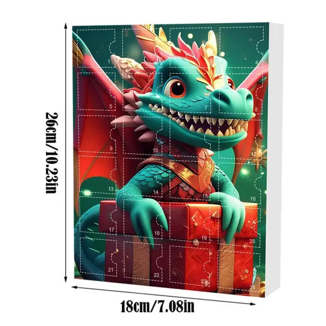 24-dages puslespil Dragon-adventskalender