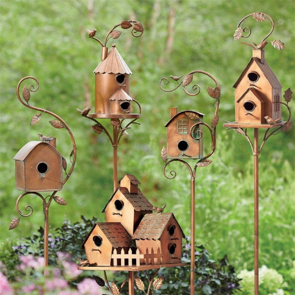 BirdHaven dekorativt fuglehus til haven