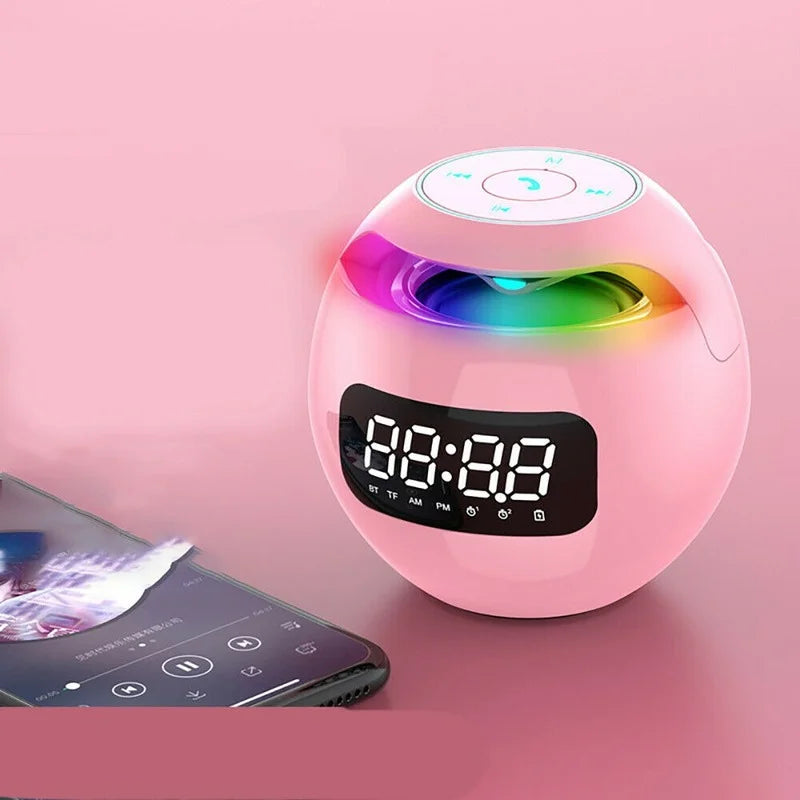 VibeClock - Bluetooth-vækkeurshøjttaler med LED-display