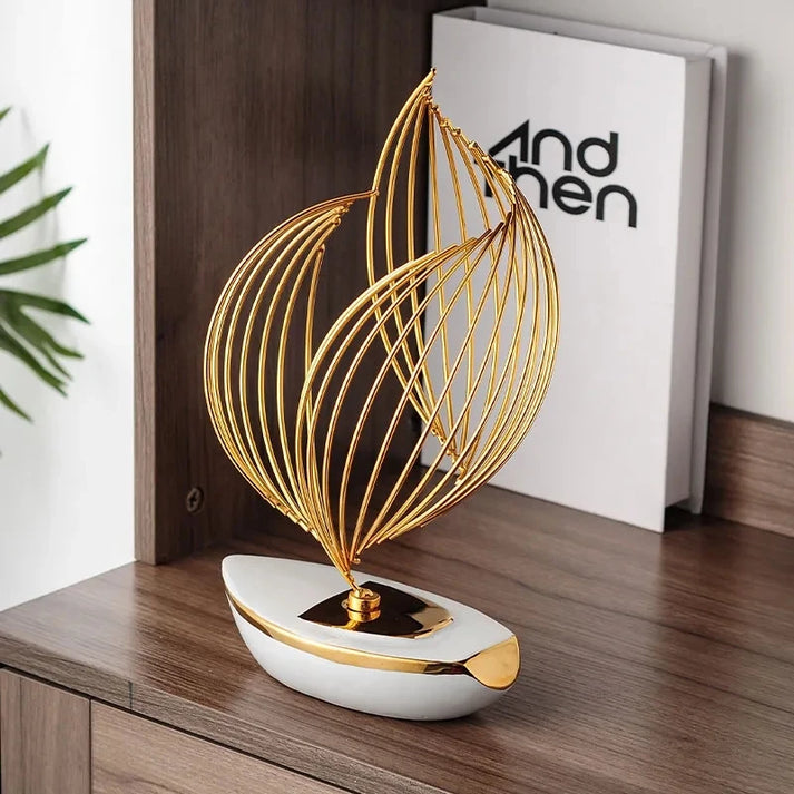 WindGlide Elegant sejlskulptur til moderne interiør