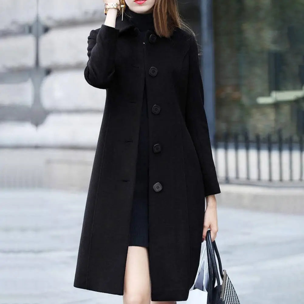 Julia Elegant Mid-Length Women's Winter Coat