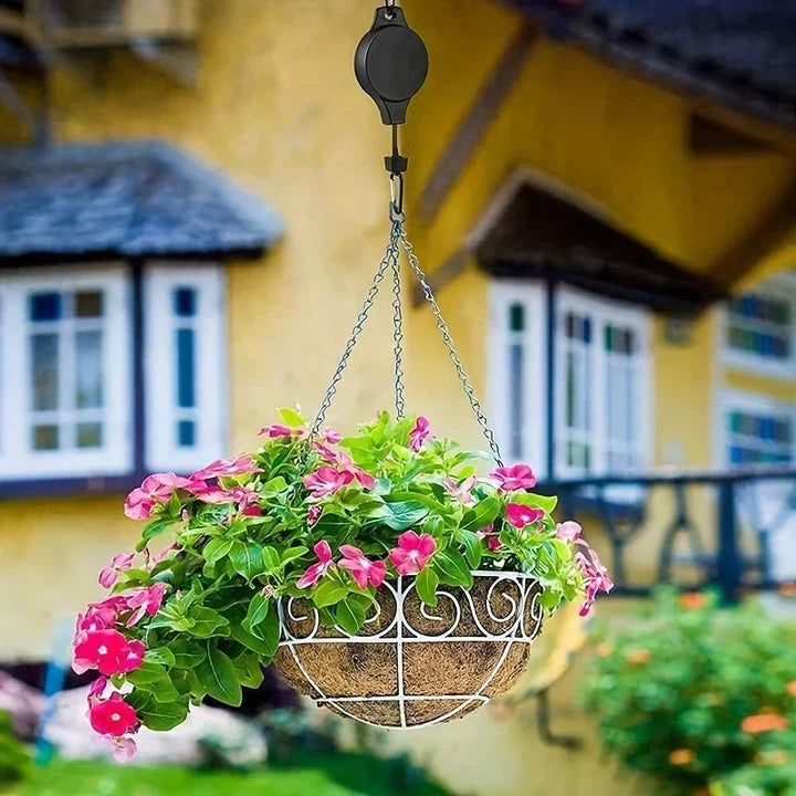 PlantLift - Justerbare hængekroge til planter og kurve